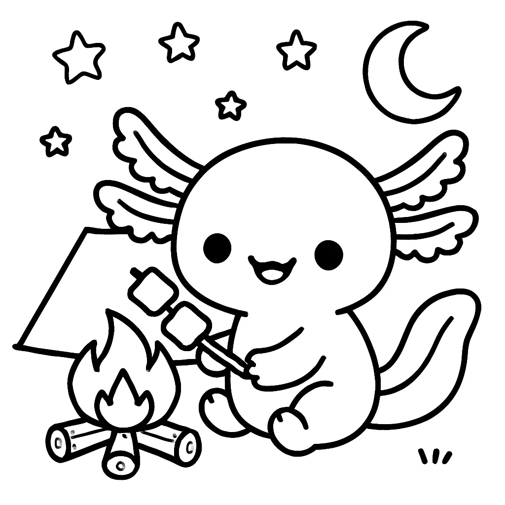 Axolotl Camping
