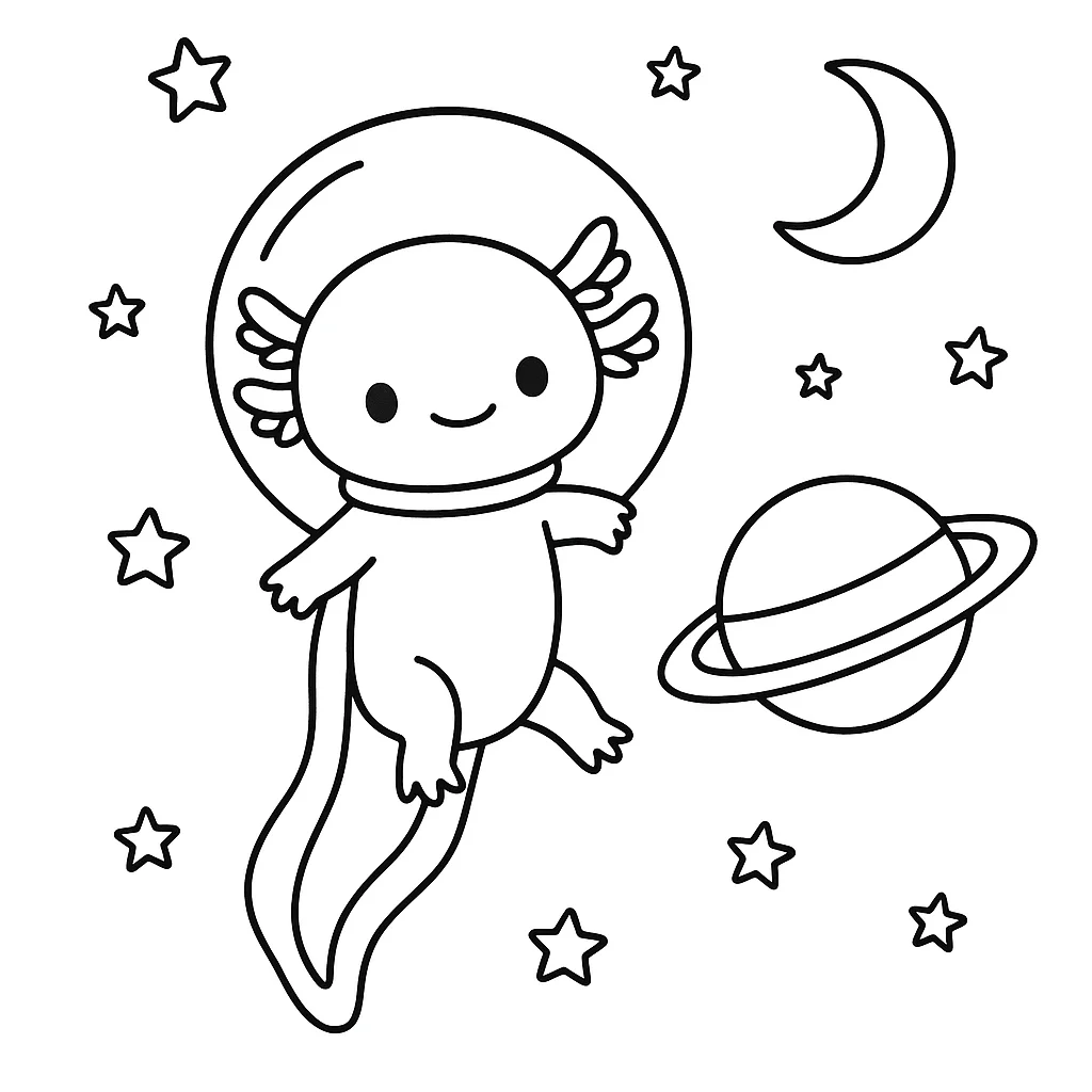 Axolotl in Space