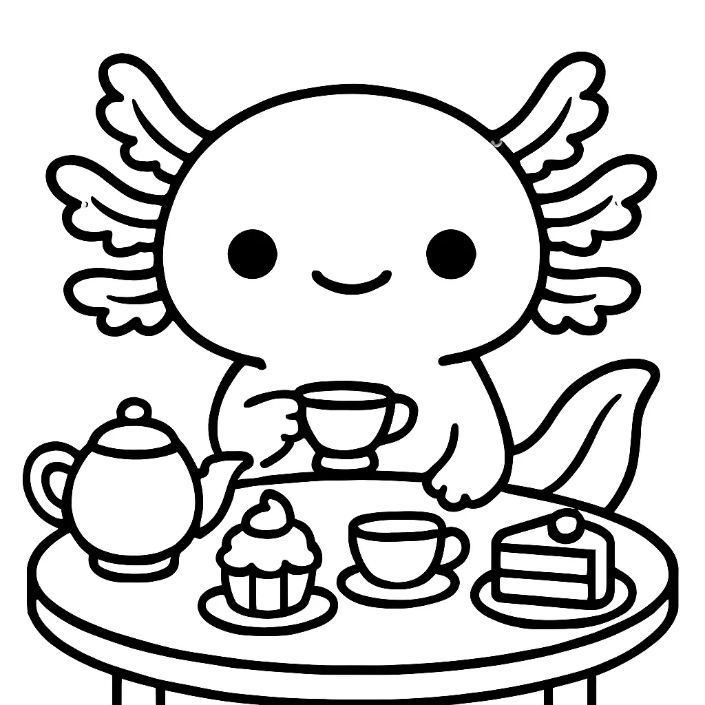 Axolotl Tea Party