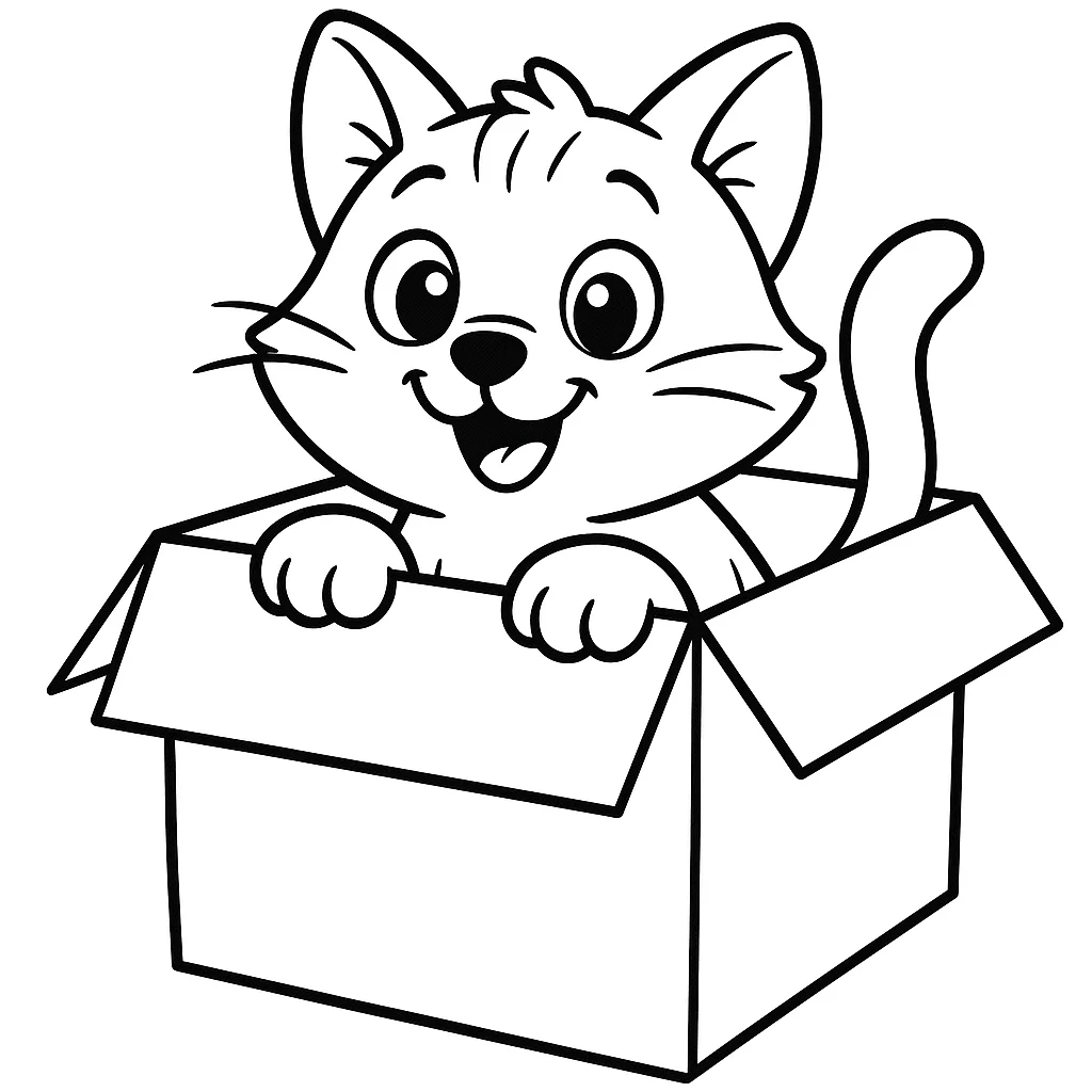 Cat's Cardboard Castle