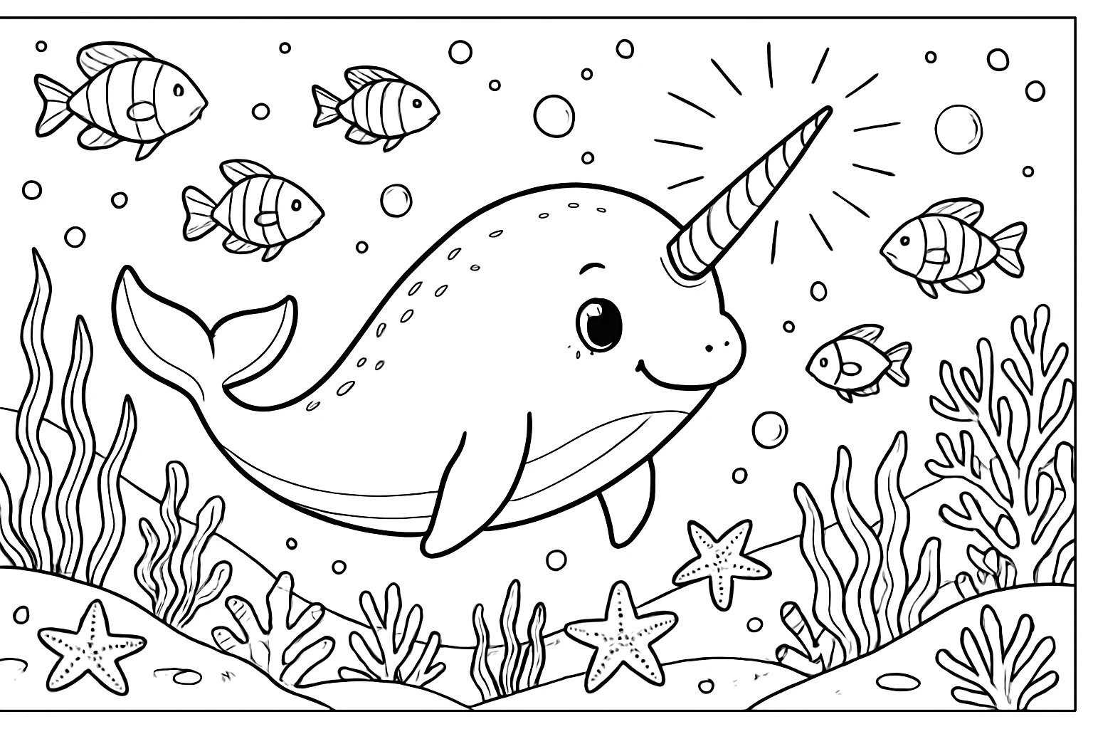 Narwhal Underwater