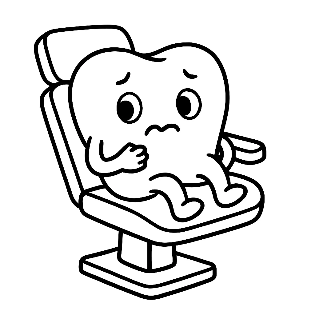 Tooth at dentist