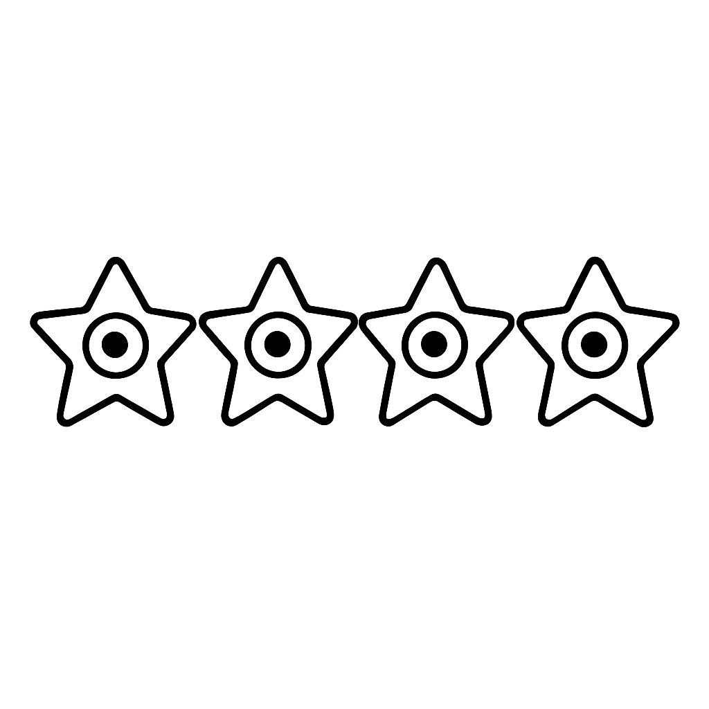 Four star eyes
