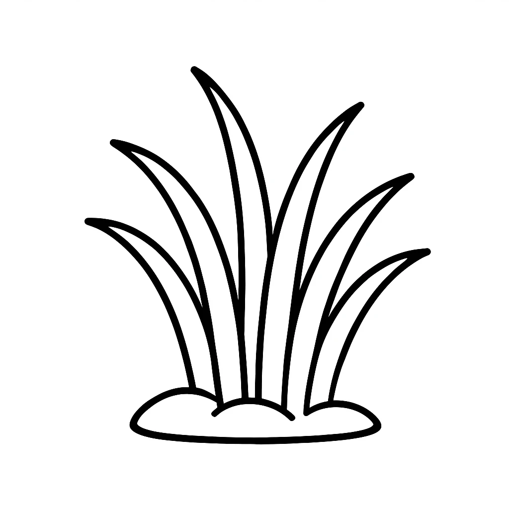 Grass tuft