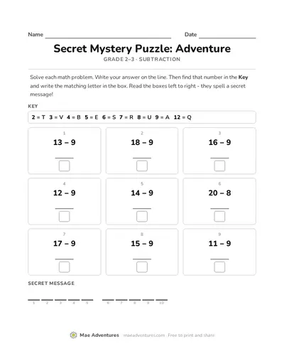 Adventure medium puzzle