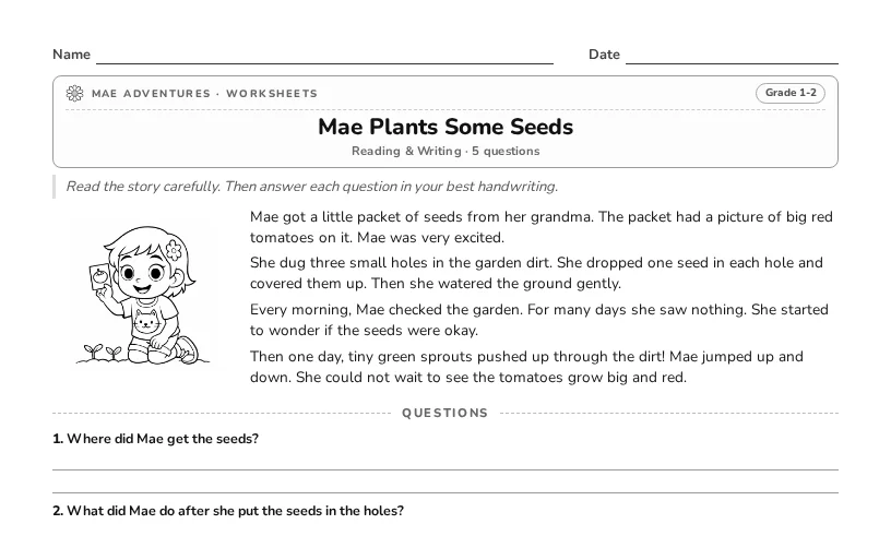 Mae Plants Some Seeds thumbnail