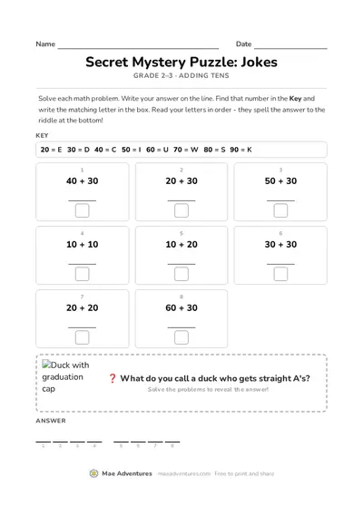 Big numbers easy puzzle 4